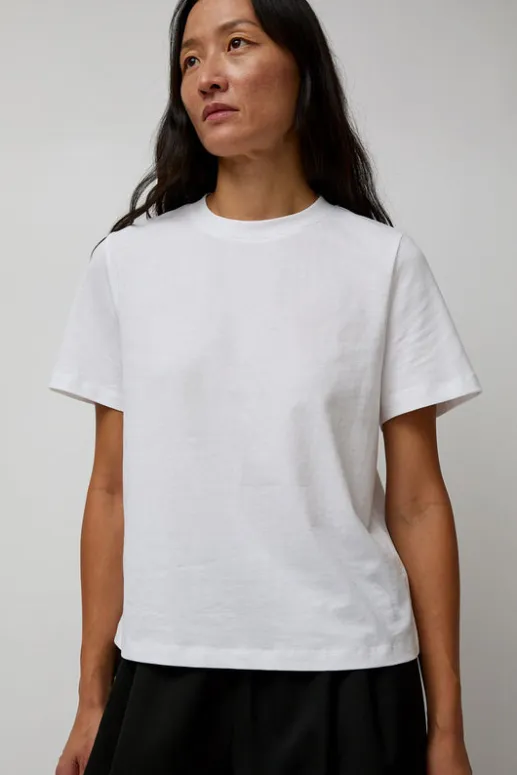 No.6 Store Organic Cotton Classic Tee in White