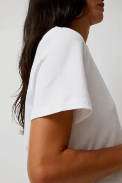 No.6 Store Organic Cotton Classic Tee in White