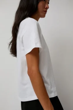 No.6 Store Organic Cotton Classic Tee in White
