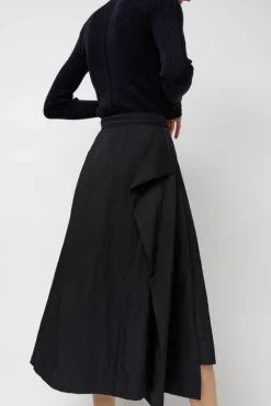 No.6 Store Origami Skirt in Black