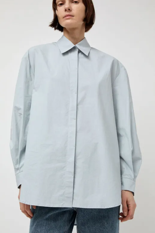 No.6 Store Oversized Shirt in Blue