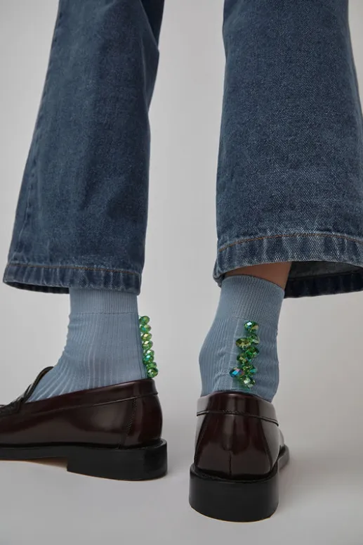 No.6 Store Oysters Socks in Cielo