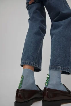 No.6 Store Oysters Socks in Cielo