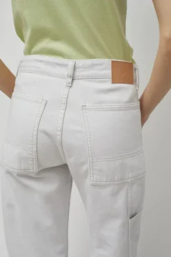 No.6 Store Painter Jean in Chalk White