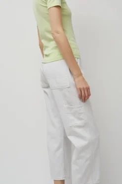 No.6 Store Painter Jean in Chalk White