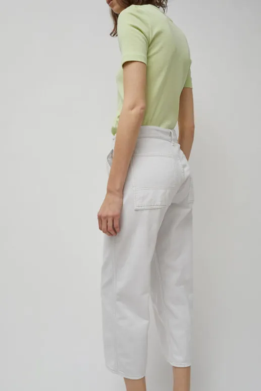 No.6 Store Painter Jean in Chalk White