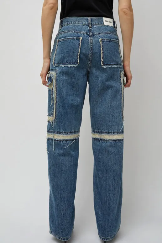 No.6 Store Palma 2 in 1 Jeans in Blue