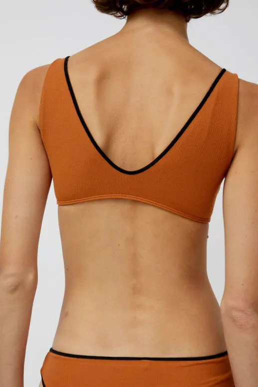 No.6 Store Pam Bra in Dre Orange