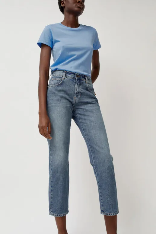 No.6 Store Paris 5-Pocket Jean in Americana Blue