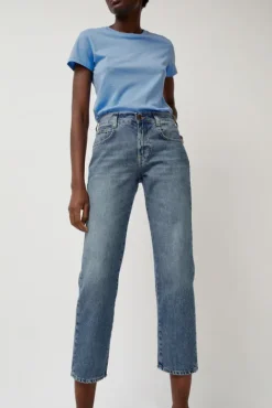 No.6 Store Paris 5-Pocket Jean in Americana Blue