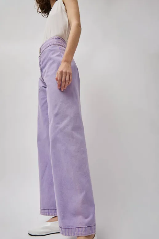 No.6 Store Picnic Pant in Lilac