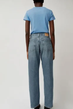 No.6 Store Pitched Baggy Jean in Americana Blue