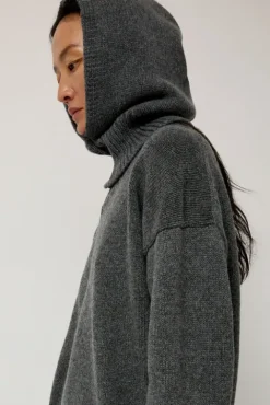 No.6 Store Plain Hood in Derby Grey