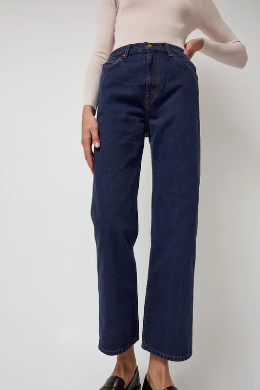 No.6 Store Plein High Rise Straight in Van Blue