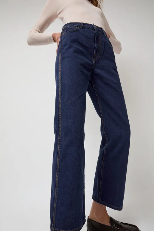 No.6 Store Plein High Rise Straight in Van Blue