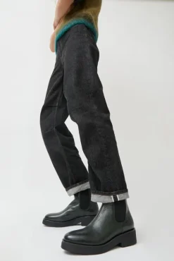 No.6 Store Pull on Crepe Sole Boot in Bottle
