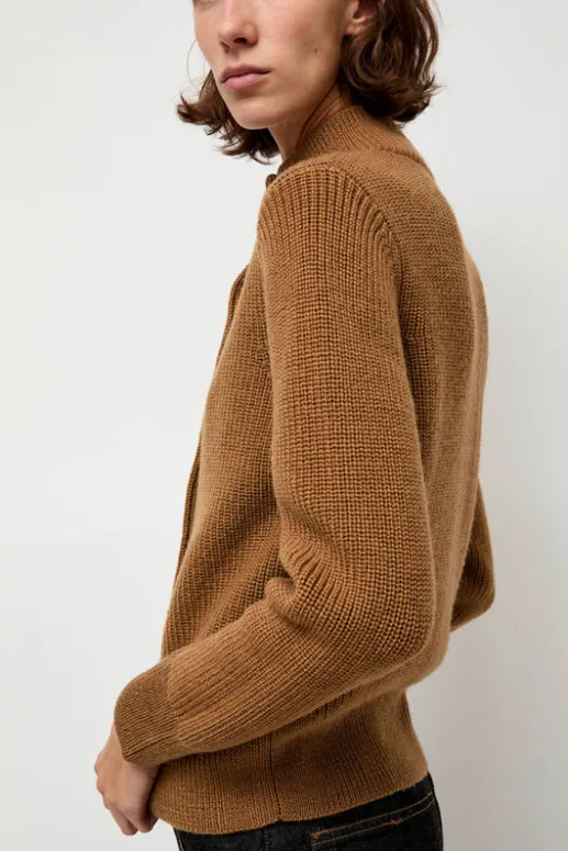 No.6 Store Raw Blouson Cardigan in Bronze