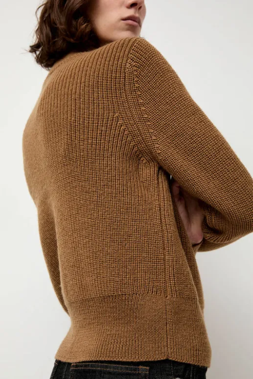 No.6 Store Raw Blouson Cardigan in Bronze