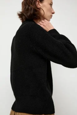 No.6 Store Raw Blouson Cardigan in Black