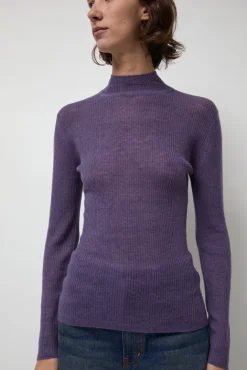 No.6 Store Ribalpa Turtleneck in Lilac