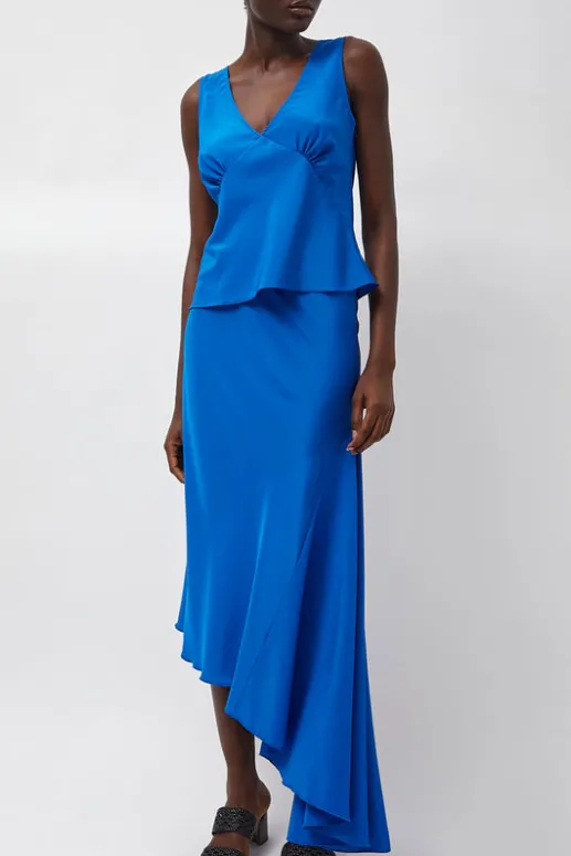 No.6 Store Sanna Skirt in Cobalt Blue
