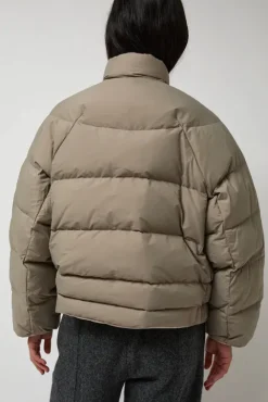 No.6 Store Satin Reversible Outer in Beige