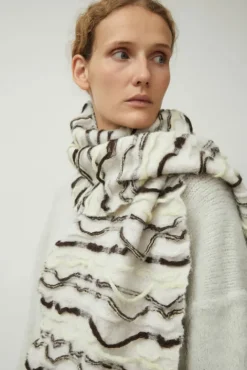 No.6 Store Sen Scarf in Salt