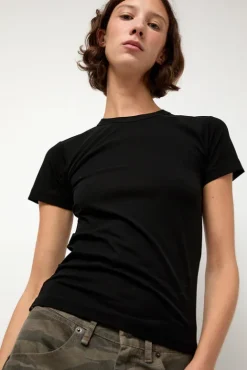 No.6 Store Shrunken Tee in Black