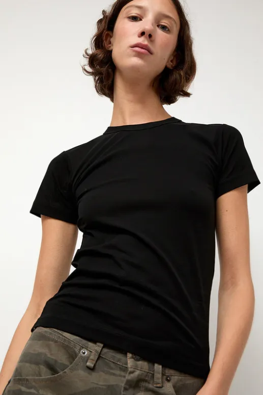 No.6 Store Shrunken Tee in Black