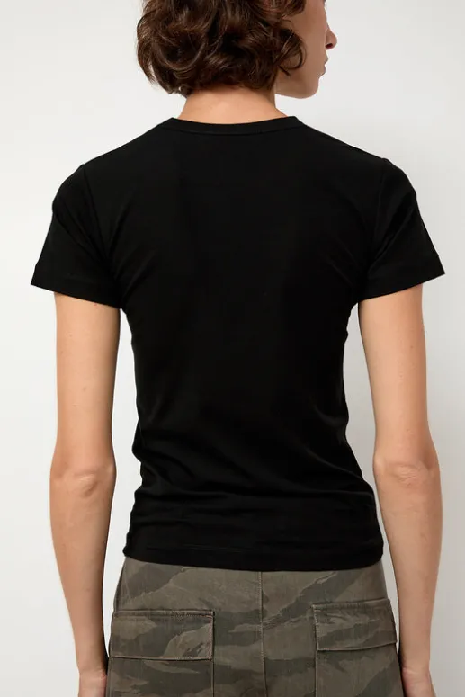 No.6 Store Shrunken Tee in Black