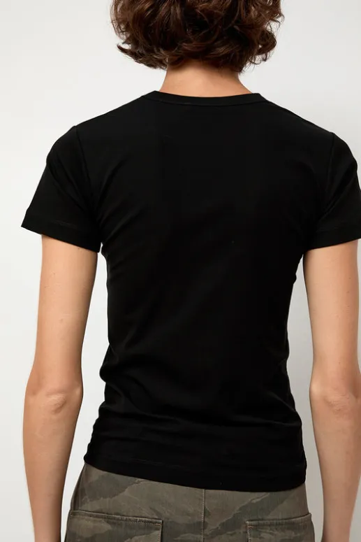 No.6 Store Shrunken Tee in Black