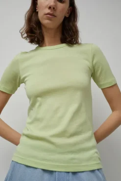 No.6 Store Shrunken Tee in Limeade