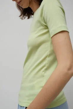 No.6 Store Shrunken Tee in Limeade