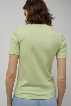 No.6 Store Shrunken Tee in Limeade