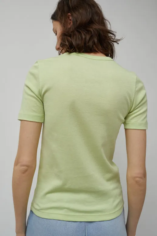 No.6 Store Shrunken Tee in Limeade