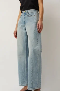 No.6 Store Slim Lasso Jean in Super Light Vintage