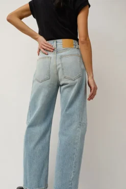 No.6 Store Slim Lasso Jean in Super Light Vintage