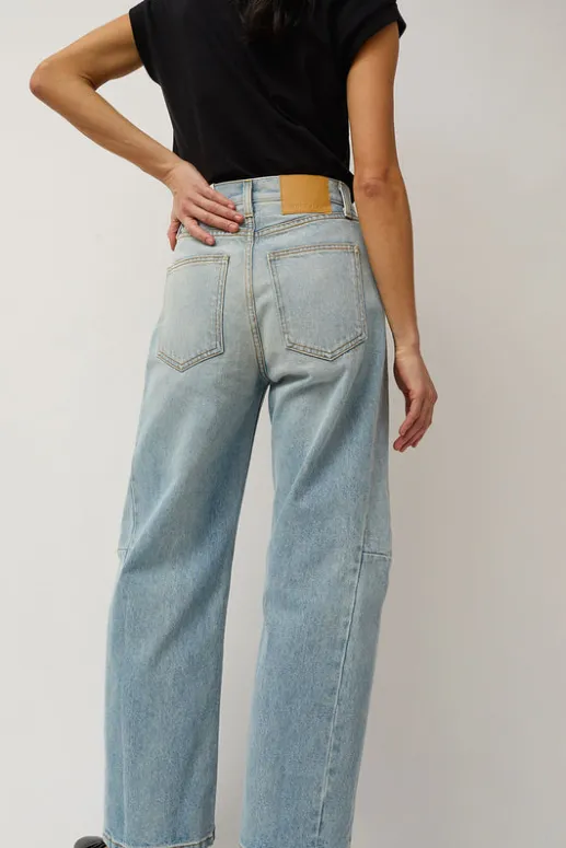 No.6 Store Slim Lasso Jean in Super Light Vintage