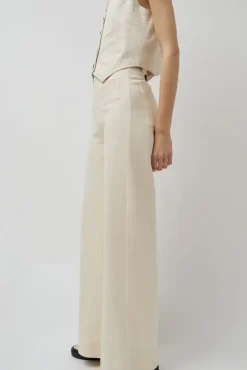 No.6 Store Soft Hank Pant in Bone