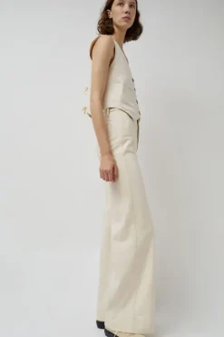 No.6 Store Soft Hank Pant in Bone