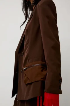 No.6 Store Sport Blazer in Mud