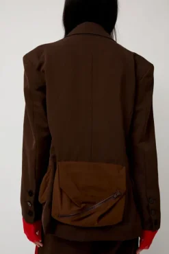 No.6 Store Sport Blazer in Mud