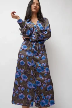 No.6 Store Stella Dress in Violet Roses