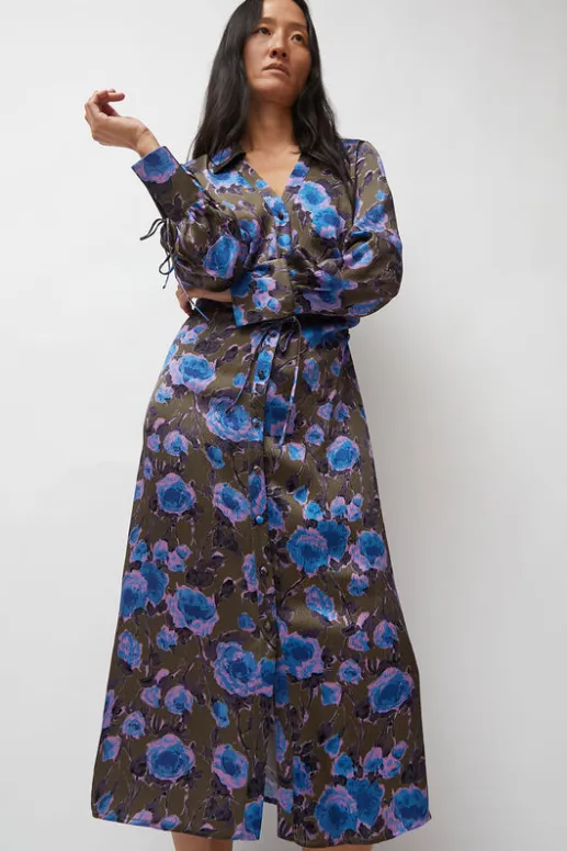 No.6 Store Stella Dress in Violet Roses