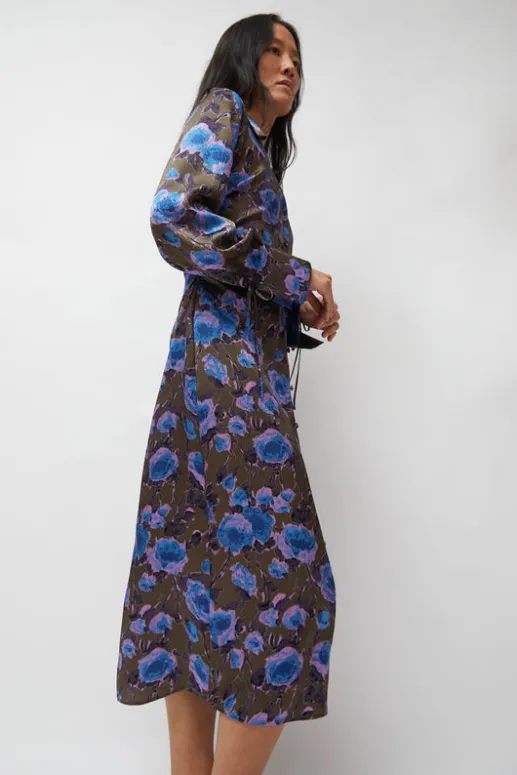 No.6 Store Stella Dress in Violet Roses