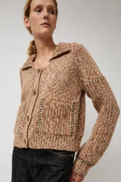 No.6 Store Stitch Cardigan in Fall Mix