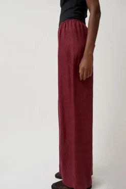 No.6 Store Stoa Pants in Stome Burgundy