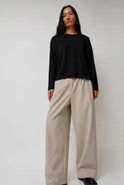 No.6 Store Straight Trousers in Cement