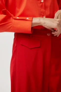 No.6 Store Tailoring Pocket Pants in Red