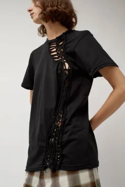 No.6 Store Tosh Tee in Charcoal